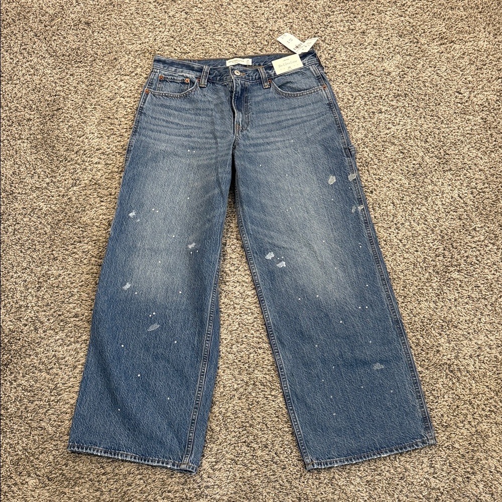 Abercrombie The ultra loose low rise jeans